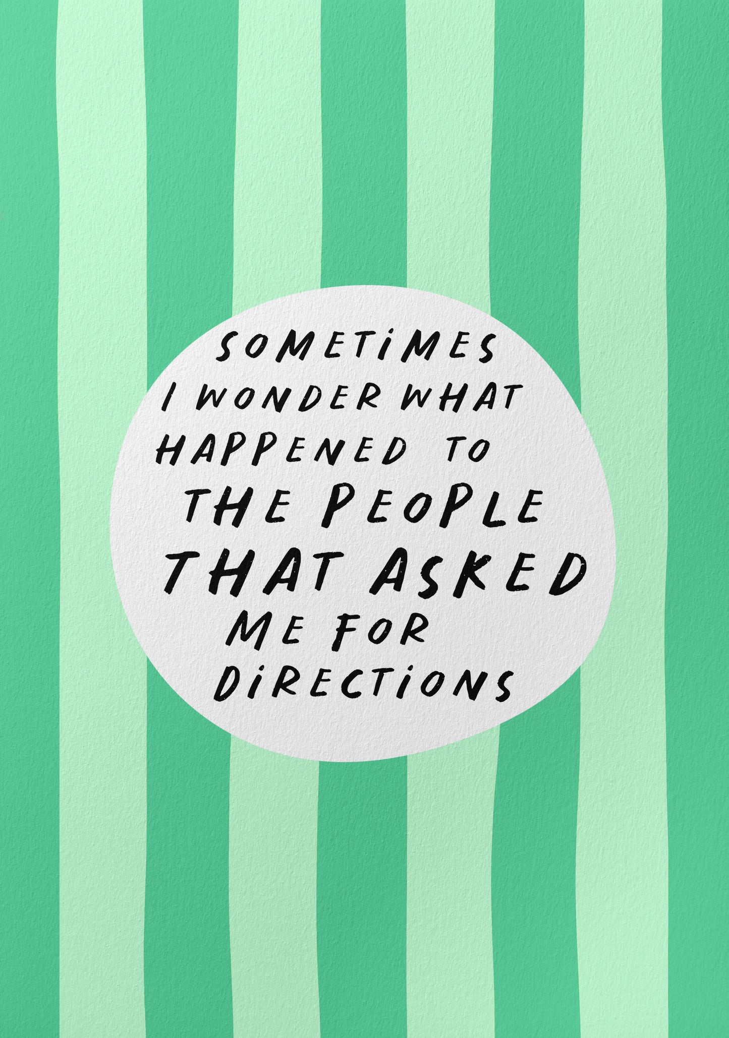 Ask me For Directions