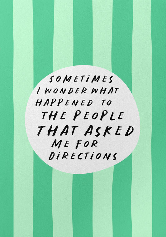 Ask me For Directions